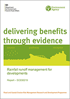 Rainfall run-off management for urban developments